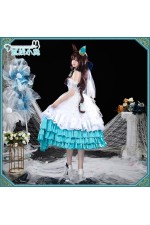 2XXT Cosplay Uma Musume Pretty Derby Vivlos Bride Wedding Formal Dress Cosplay Costume